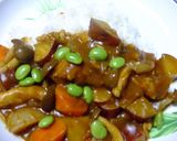 秋の恵み☆きのことさつまいも☆カレー♪作り方7写真