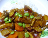 秋の恵み☆きのことさつまいも☆カレー♪作り方7写真