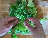 キャベツとじゃがいもの豚ひき肉ソース作り方4写真