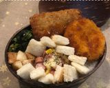 卵ウインナーコーンのパン朝食マヨソテー作り方13写真