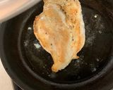 鶏胸肉の大葉チーズ焼き作り方2写真
