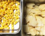 タケノコーンご飯（塩味の筍ご飯）作り方2写真