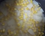 タケノコーンご飯（塩味の筍ご飯）作り方3写真