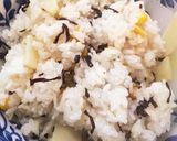 タケノコーンご飯（塩味の筍ご飯）作り方5写真