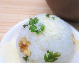 木の芽＊胡桃＊粉チーズのおむすび作り方9写真