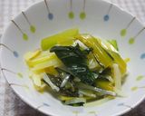 小松菜とじゃが芋のコールスロー♪作り方5写真