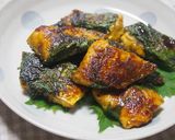 サバの大葉巻き焼き♪カレー粉味で！作り方6写真
