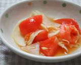 かぶ・トマト・生姜酢の物♪作り方5写真