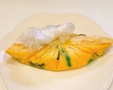 レンジで簡単！チキン＆ポパイオムレツ作り方2写真