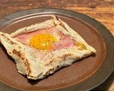 生ハムチーズエッグ ガレット作り方6写真