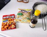 昼ご飯！丸美屋麻婆もやし炊き込み飯作り方4写真