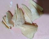 タケノコとこんにゃくの煮物作り方2写真