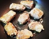塩豆腐の角煮風に肉巻き♡作り方8写真