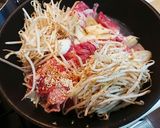豚肩ロースともやしの炒めもの作り方2写真