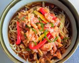 青椒肉絲ラーメン作り方13写真