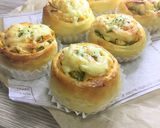 ポリ袋de野菜たっぷりピザパン♪作り方17写真