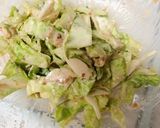 キャベツと揚げ玉のサラダ作り方4写真