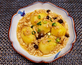 とろ〜り♡じゃが芋の鶏そぼろ煮餡掛け作り方5写真
