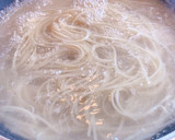 釜揚げ桜海老と水菜のペペロンチーノ風作り方2写真