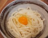 ズボラ飯☆超絶簡単『釜タマ明太うどん』作り方3写真