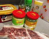 激ウマい！韓国風☆甘辛骨付きのカルビ作り方1写真