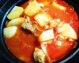 ストウブで無水カレー(カレールー使用)❁作り方4写真