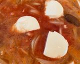 マルゲリータ風ワンパントマトソース煮込み作り方8写真