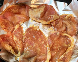 冷凍作り置き！豚ロースの味噌漬け焼き作り方3写真