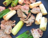 豚肉と白ネギの卵黄&鶏ガラつけ、想像以上作り方3写真