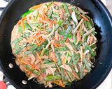 そば粉のキムチチヂミ作り方5写真