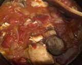 2日目のお楽しみ付き　鶏のトマト煮込み作り方5写真