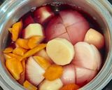 新玉ねぎと新じゃがいもと鶏肉のカレー煮作り方5写真