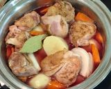 新玉ねぎと新じゃがいもと鶏肉のカレー煮作り方8写真