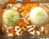 レンジで簡単具沢山まるごと新玉ねぎスープ作り方3写真