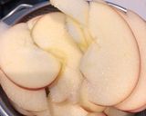フライパンで！りんごのチーズケーキ作り方2写真