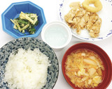 【病院】青菜と筍のかつおあえ【給食】作り方4写真