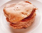 卵なし冷凍苺もちもちホットケーキ☆離乳食作り方6写真