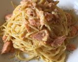 【お店の味】鮭クリームパスタ作り方5写真