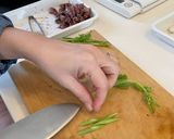 ほたるいかとなばなのジェのジェノベーゼ作り方2写真