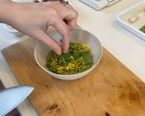 ほたるいかとなばなのジェのジェノベーゼ作り方1写真