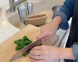 ほたるいかとなばなのジェのジェノベーゼ作り方4写真