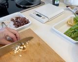 ほたるいかとなばなのジェのジェノベーゼ作り方5写真