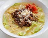 袋麺アレンジ！味噌カレー牛乳ラーメン作り方5写真