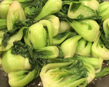 ちっちゃいおかず・青梗菜の豆板醤炒め作り方2写真
