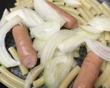 丼弁当●マカロニ・ナポリタン(チーズ版)作り方1写真