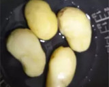 焼肉のたれでじゃがいもの焦がし炒め作り方2写真