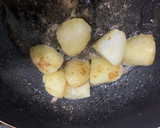 焼肉のたれでじゃがいもの焦がし炒め作り方4写真