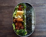 魚肉ソーセージでぞうさんのお弁当作り方3写真