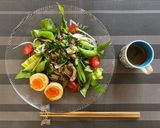 簡単美味♪辛味噌半熟トロトロあじたま作り方6写真