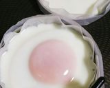 ハンバーガー用＊ノンオイル目玉焼き作り方5写真